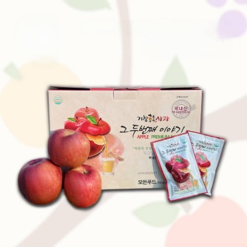 거창사과 착즙 주스 사과즙 과즙가득 사과착즙 120ml 50팩